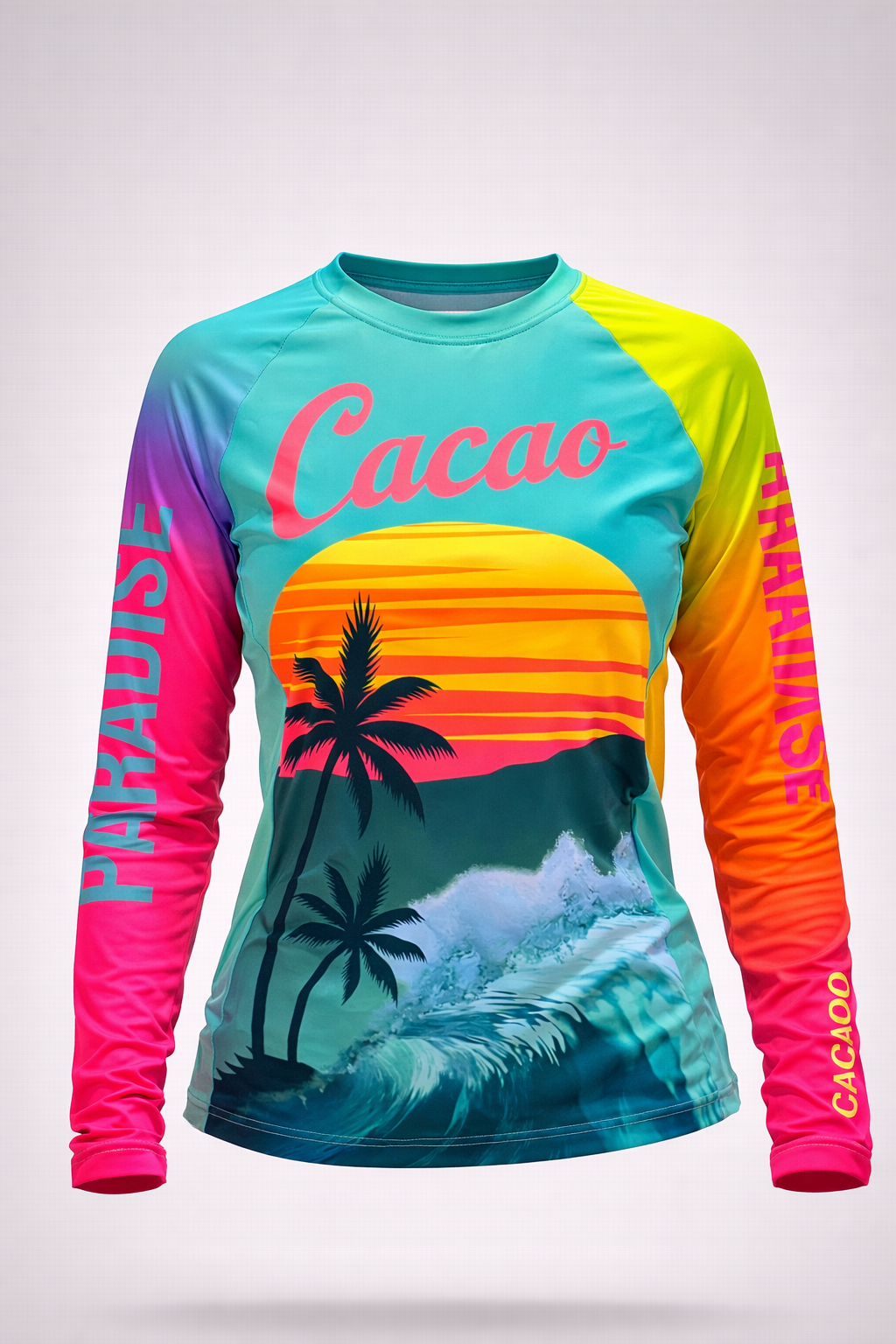 Sea Breeze Damen-Rashguard CACAO Beachwear™️ mit UV-Schutz
