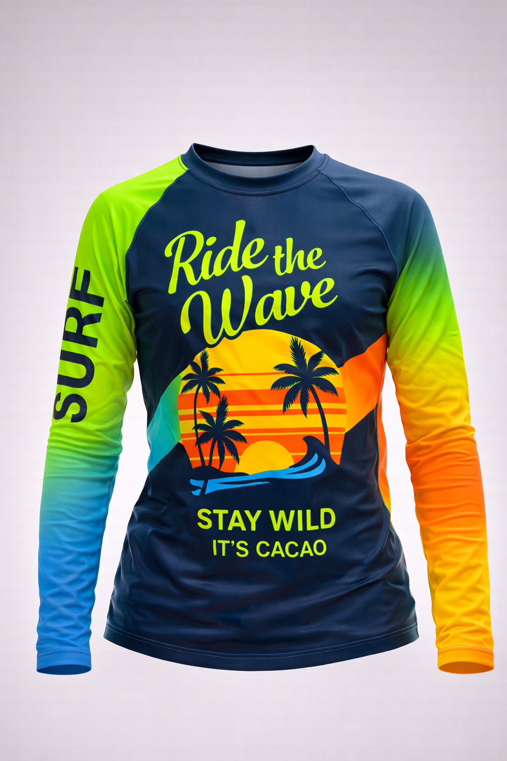 Beach Rider Kinder-Rashguard CACAO Beachwear™️ mit UV-Schutz
