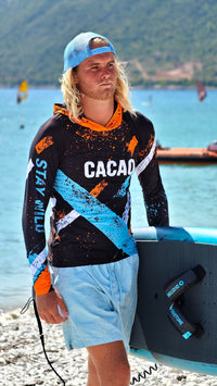 Blue Spirit Herren-Rashguard CACAO Beachwear™️ mit UV-Schutz
