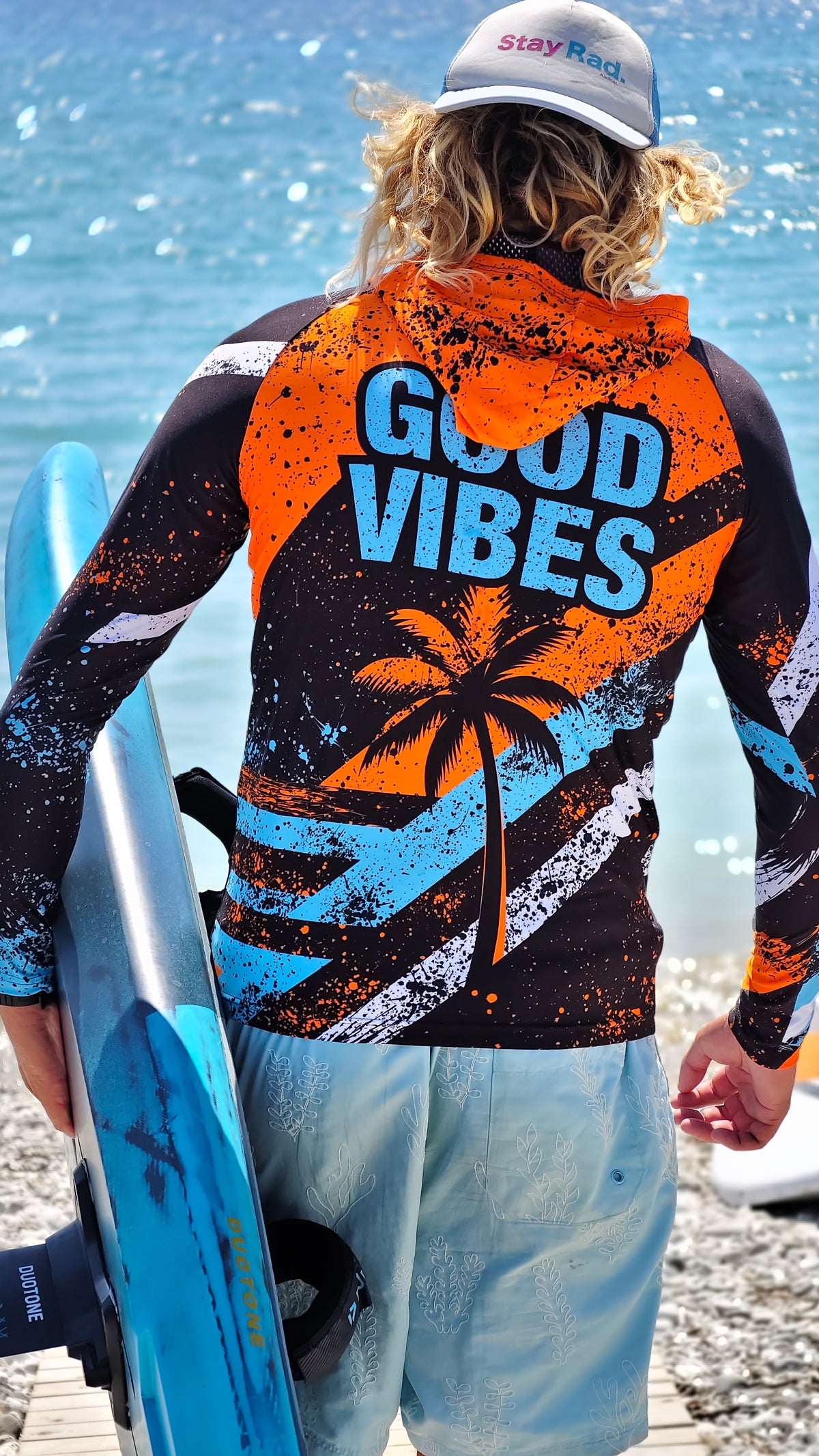 Blue Spirit Herren-Rashguard CACAO Beachwear™️ mit UV-Schutz
