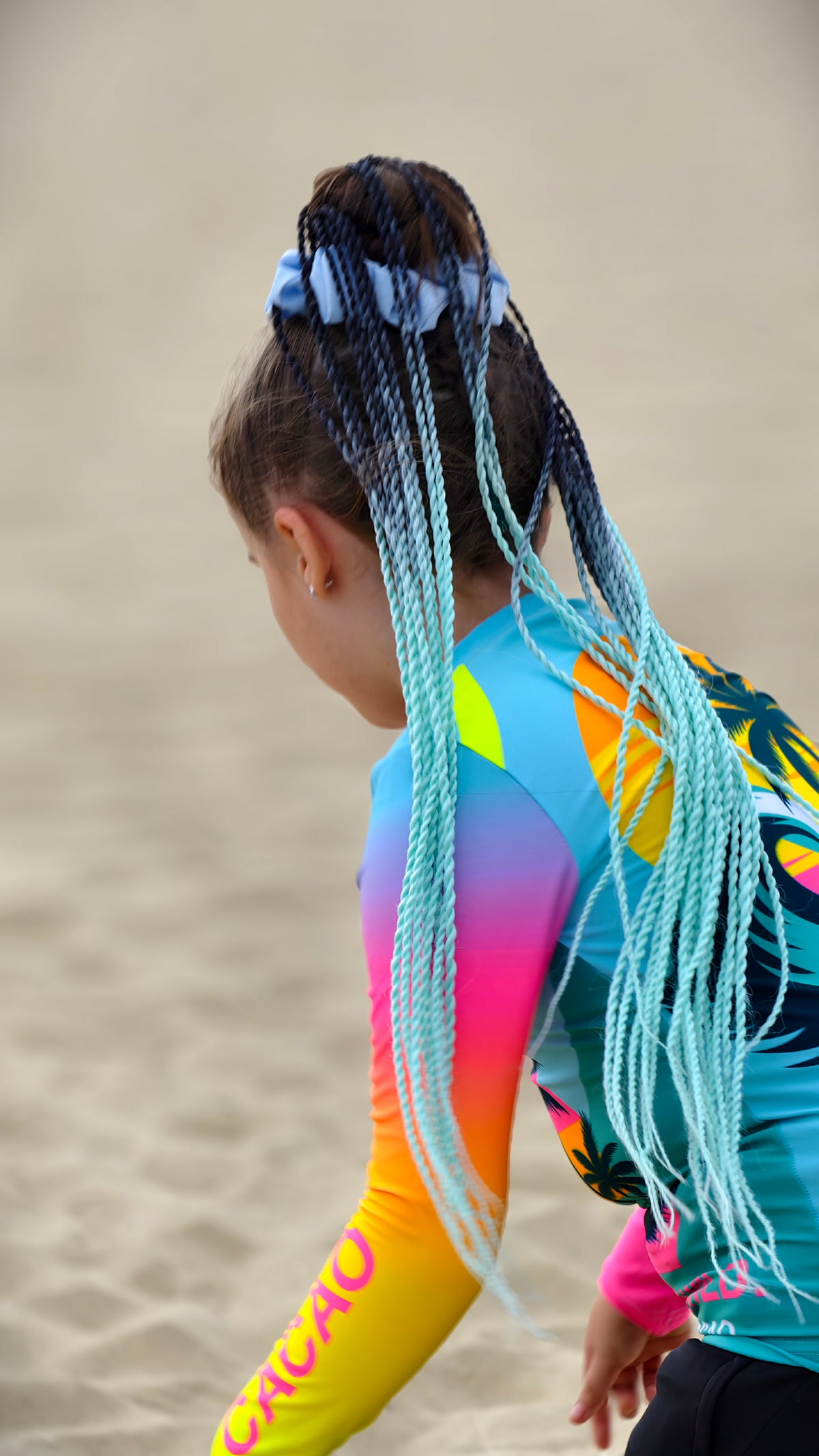 Ocean Joy Kinder-Rashguard CACAO Beachwear™️ mit UV-Schutz
