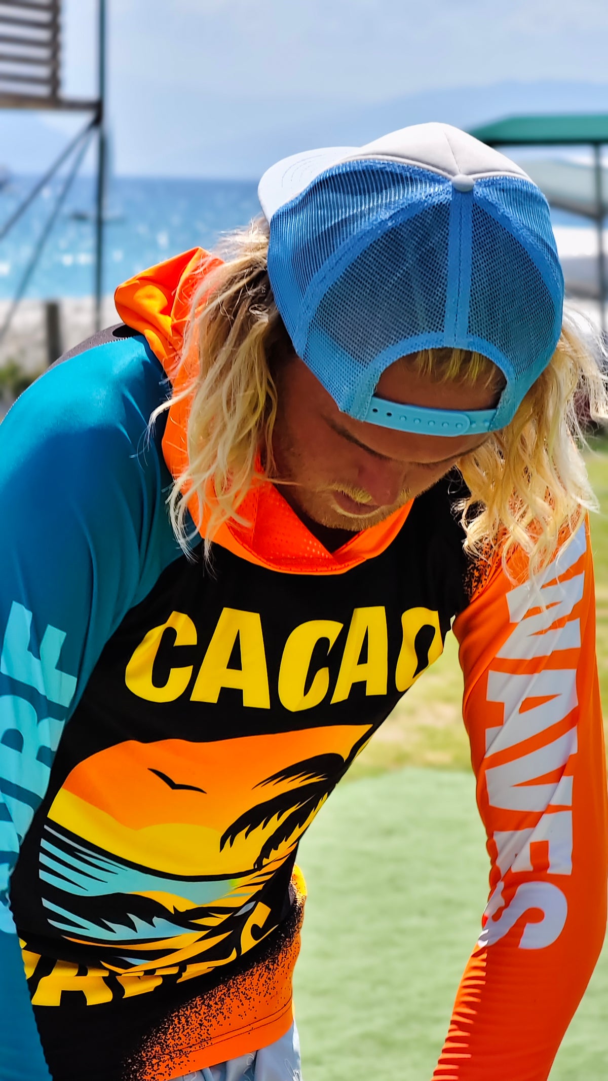 Reef Herren-Rashguard CACAO Beachwear™️ mit UV-Schutz
