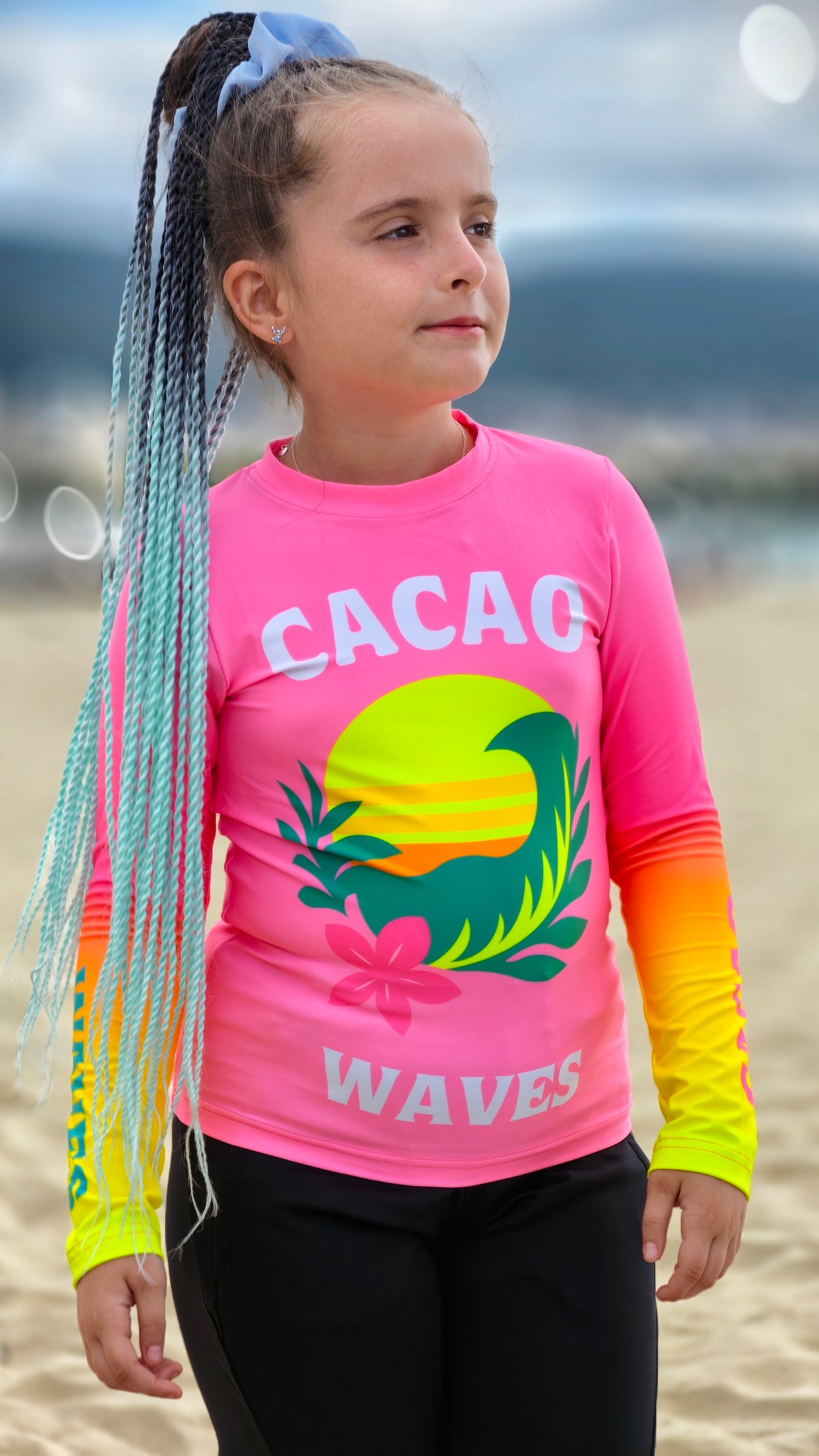Sunshine Kinder-Rashguard CACAO Beachwear™️ mit UV-Schutz
