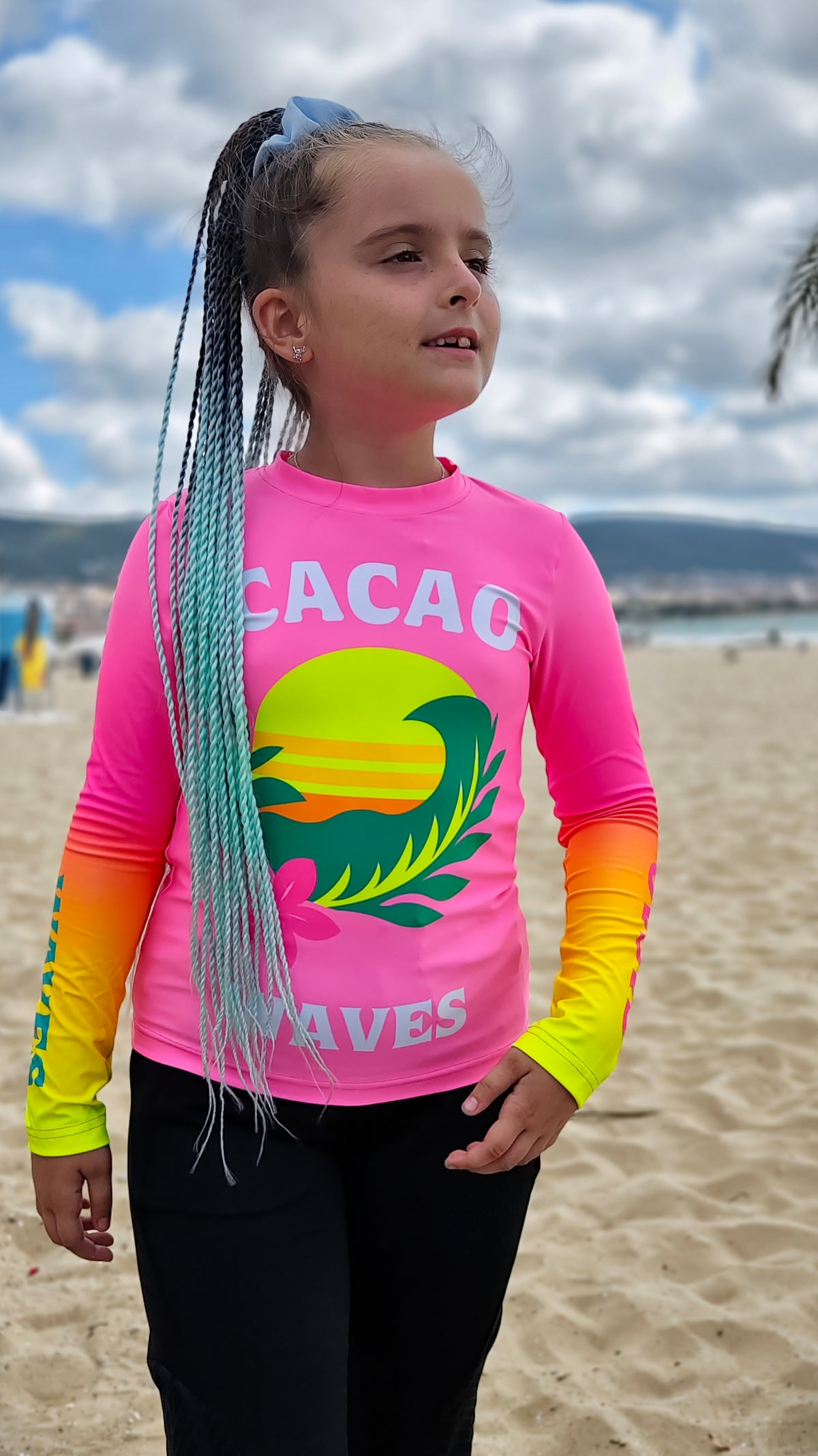 Sunshine Kinder-Rashguard CACAO Beachwear™️ mit UV-Schutz
