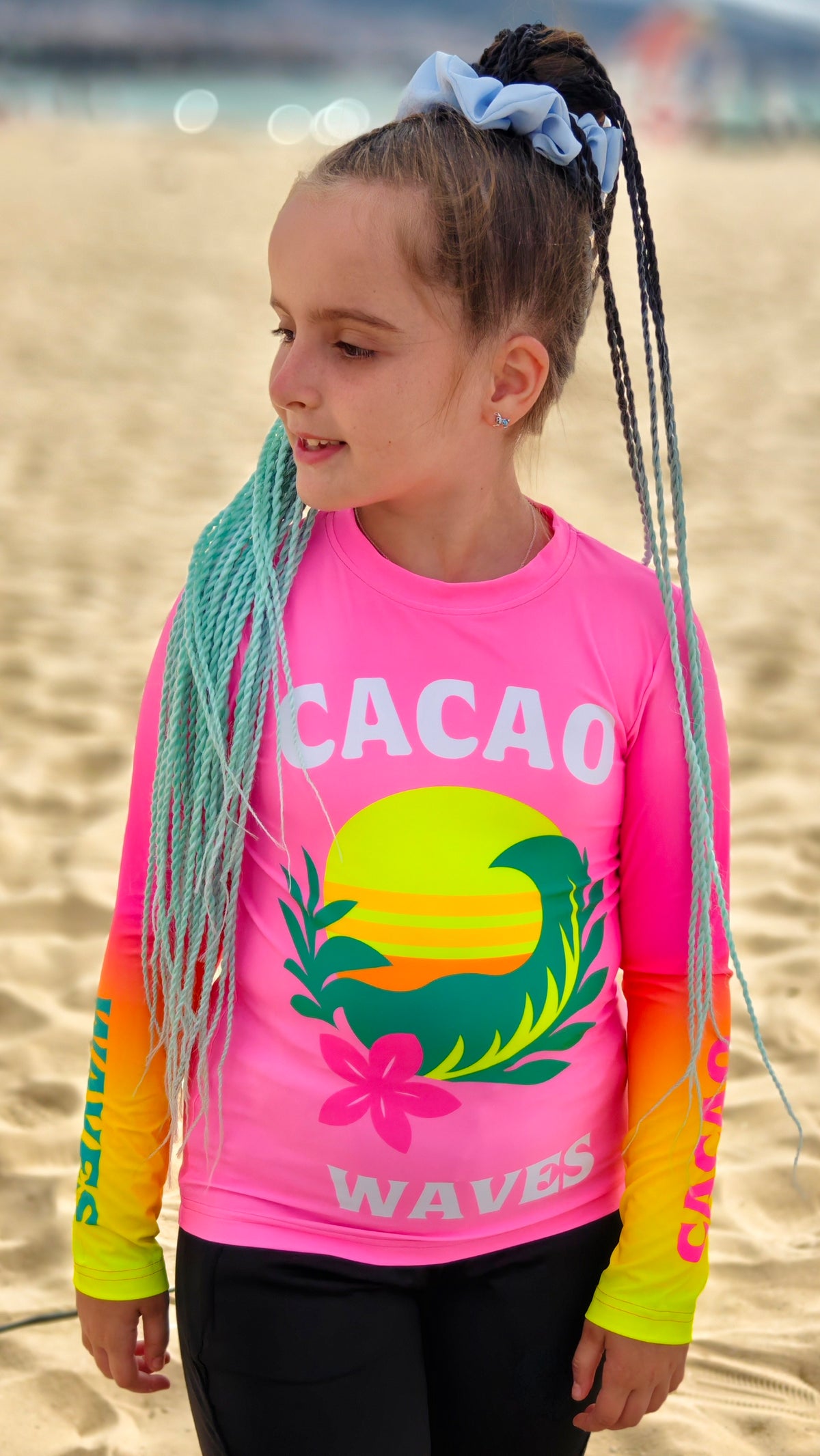 Sunshine Kinder-Rashguard CACAO Beachwear™️ mit UV-Schutz
