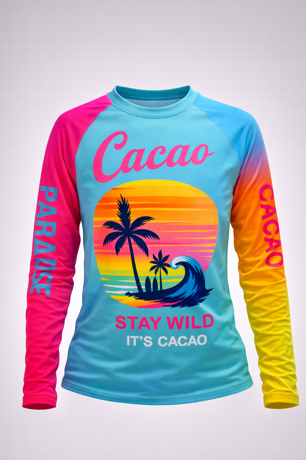Ocean Joy Kinder-Rashguard CACAO Beachwear™️ mit UV-Schutz
